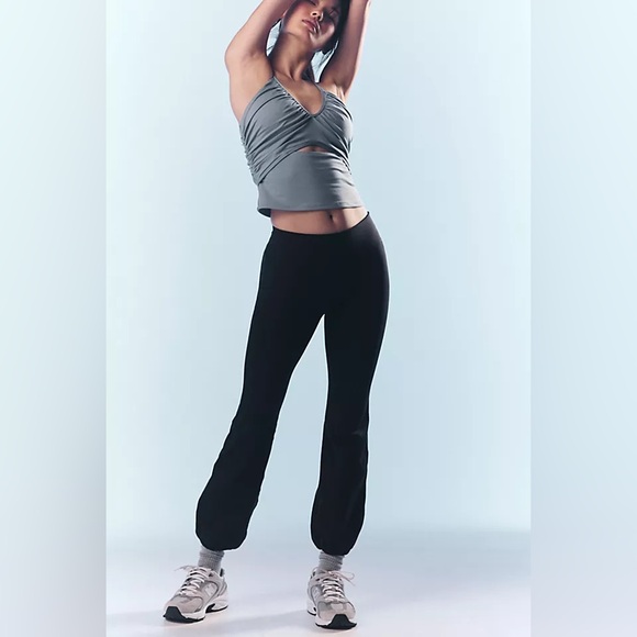 FP Movement by Free People Pants - FP Movement by Free People | Let’s Bounce Bubble Pants Heather Gray